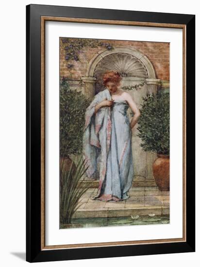 After the Bath, 1908-Philip Burne-Jones-Framed Giclee Print