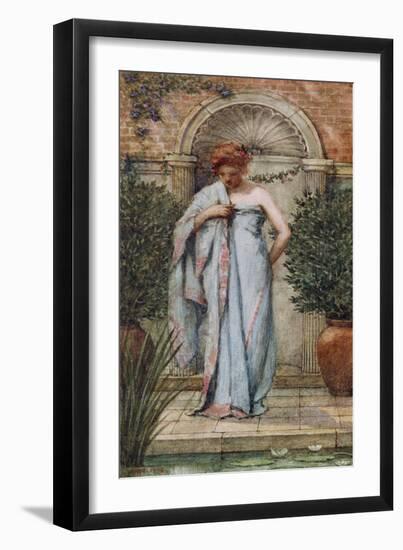 After the Bath, 1908-Philip Burne-Jones-Framed Giclee Print