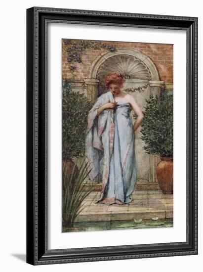 After the Bath, 1908-Philip Burne-Jones-Framed Giclee Print