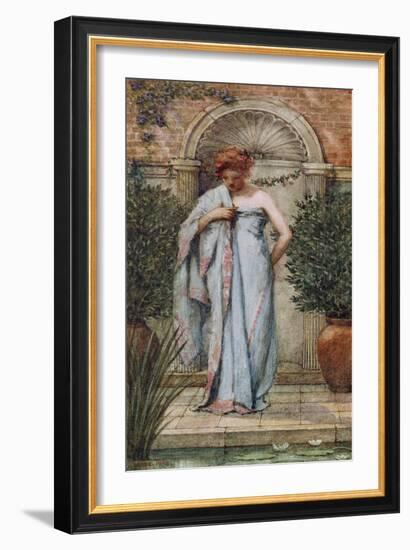 After the Bath, 1908-Philip Burne-Jones-Framed Giclee Print