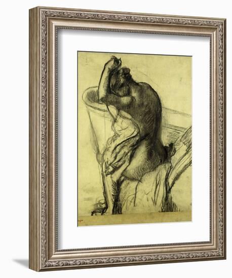 After the Bath; Apres Le Bain, 1899-Edgar Degas-Framed Giclee Print