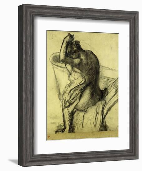 After the Bath; Apres Le Bain, 1899-Edgar Degas-Framed Giclee Print