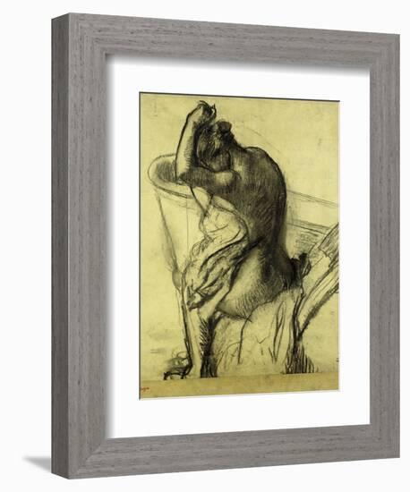 After the Bath; Apres Le Bain, 1899-Edgar Degas-Framed Giclee Print