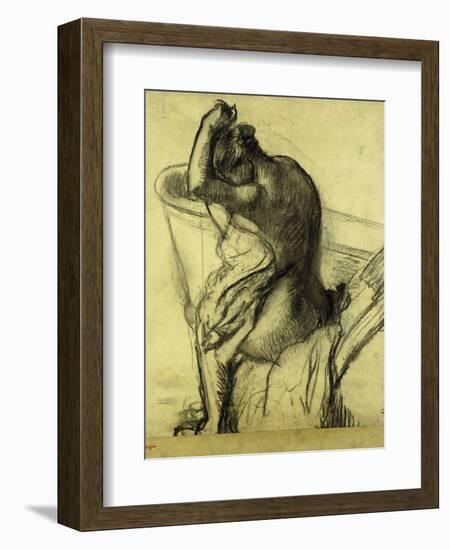 After the Bath; Apres Le Bain, 1899-Edgar Degas-Framed Giclee Print