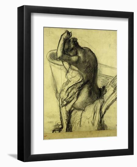 After the Bath; Apres Le Bain, 1899-Edgar Degas-Framed Giclee Print