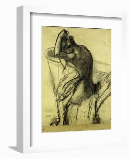 After the Bath; Apres Le Bain, 1899-Edgar Degas-Framed Giclee Print