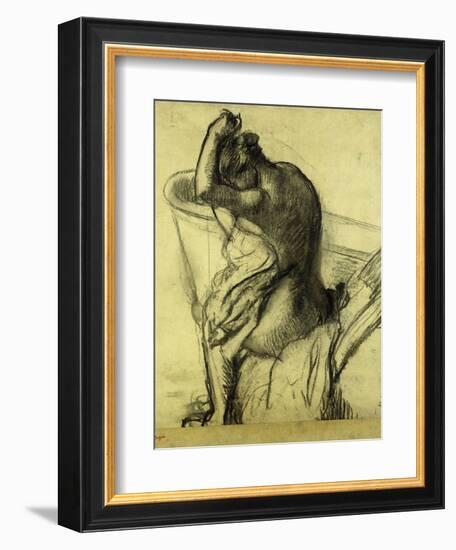 After the Bath; Apres Le Bain, 1899-Edgar Degas-Framed Giclee Print