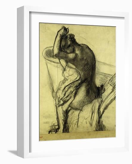 After the Bath; Apres Le Bain, 1899-Edgar Degas-Framed Giclee Print