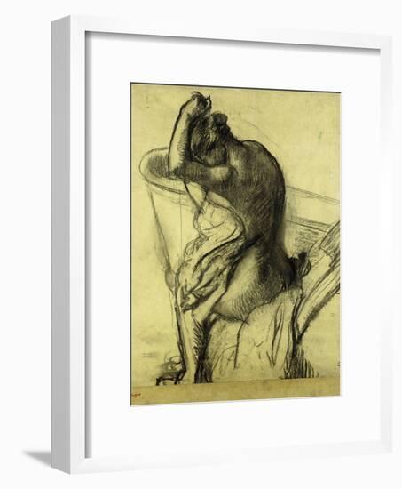 After the Bath; Apres Le Bain, 1899-Edgar Degas-Framed Giclee Print