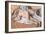 After the Bath Or, Reclining Nude, circa 1885-Edgar Degas-Framed Giclee Print