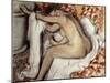 After the Bath, Woman Drying-Edgar Degas-Mounted Giclee Print