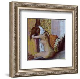 After the Bath-Edgar Degas-Framed Art Print