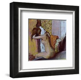 After the Bath-Edgar Degas-Framed Art Print