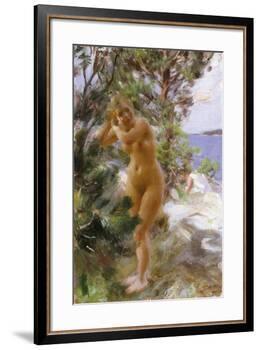 After the Bath-Anders Zorn-Framed Giclee Print