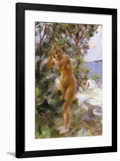 After the Bath-Anders Zorn-Framed Giclee Print