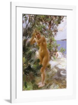 After the Bath-Anders Zorn-Framed Giclee Print