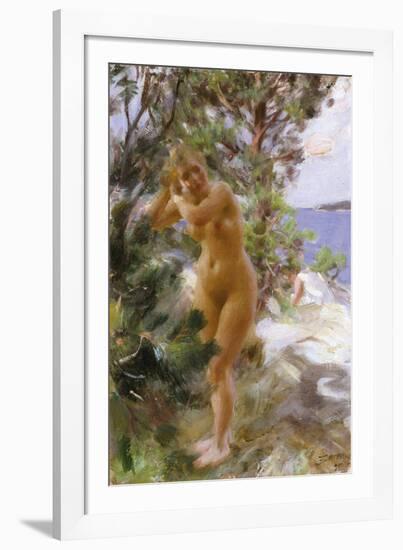 After the Bath-Anders Zorn-Framed Giclee Print