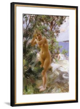 After the Bath-Anders Zorn-Framed Giclee Print