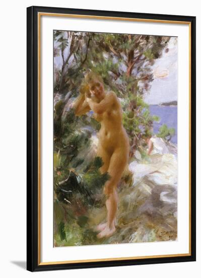 After the Bath-Anders Zorn-Framed Giclee Print