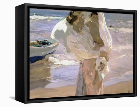 After the Bath-Joaquín Sorolla y Bastida-Framed Premier Image Canvas