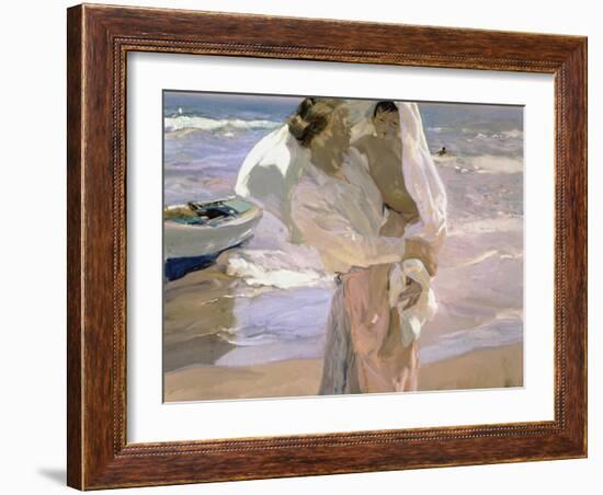 After the Bath-Joaquín Sorolla y Bastida-Framed Giclee Print