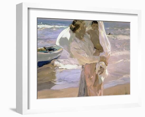 After the Bath-Joaquín Sorolla y Bastida-Framed Giclee Print