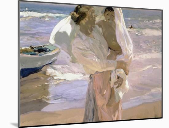 After the Bath-Joaquín Sorolla y Bastida-Mounted Giclee Print