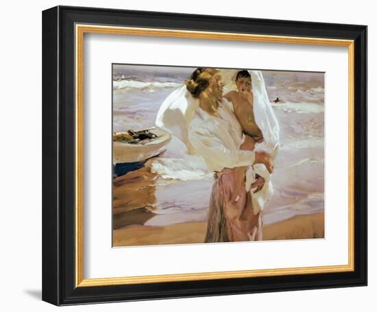 After the Bath-Joaqu?n Sorolla y Bastida-Framed Art Print