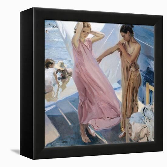 After the Bath-Joaquín Sorolla y Bastida-Framed Premier Image Canvas