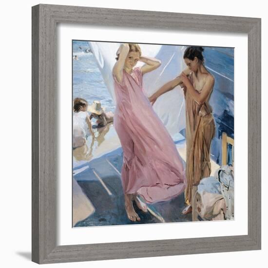 After the Bath-Joaquín Sorolla y Bastida-Framed Giclee Print