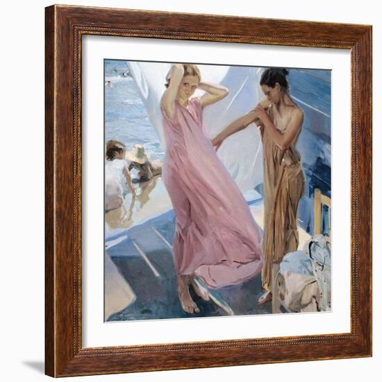 After the Bath-Joaquín Sorolla y Bastida-Framed Giclee Print