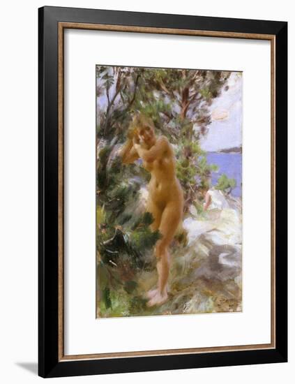 After the Bath-Anders Leonard Zorn-Framed Giclee Print