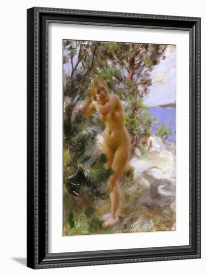 After the Bath-Anders Leonard Zorn-Framed Giclee Print