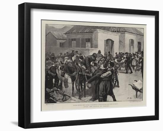 After the Battle of Domoko-null-Framed Giclee Print