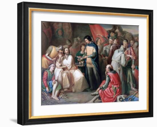 After the Battle of Loitiers, C1850-1866-William James Grant-Framed Giclee Print