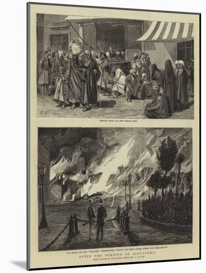 After the Burning of Alexandria-Charles Edwin Fripp-Mounted Giclee Print