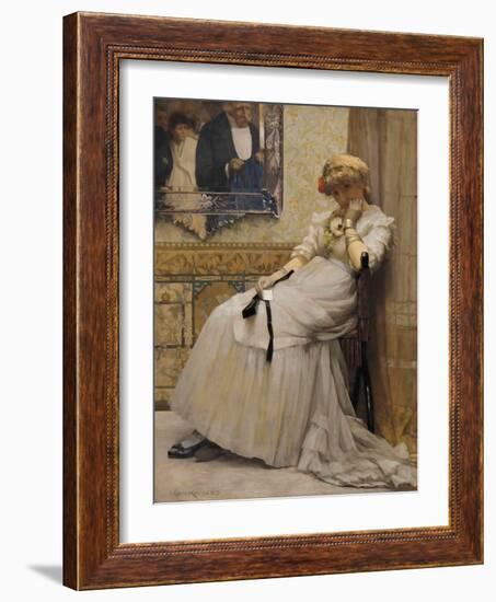 After the Dance, 1883 (Oil on Canvas)-John Lavery-Framed Giclee Print