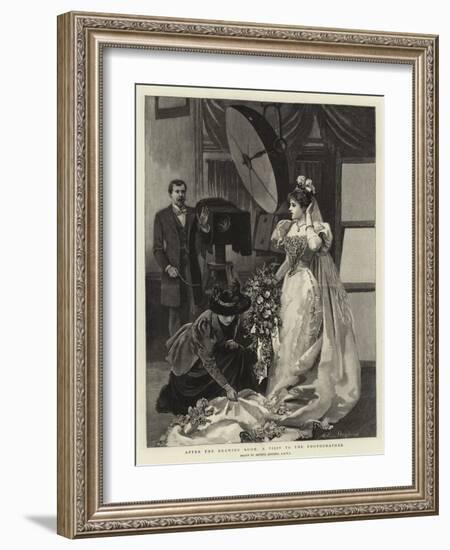 After the Drawing Room, a Visit to the Photographer-Arthur Hopkins-Framed Giclee Print