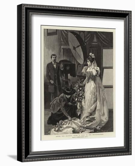 After the Drawing Room, a Visit to the Photographer-Arthur Hopkins-Framed Giclee Print