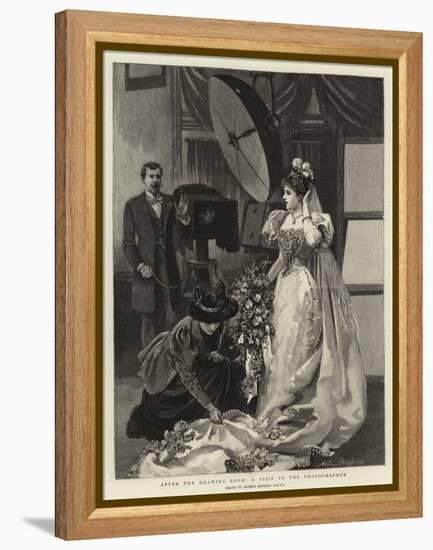 After the Drawing Room, a Visit to the Photographer-Arthur Hopkins-Framed Premier Image Canvas