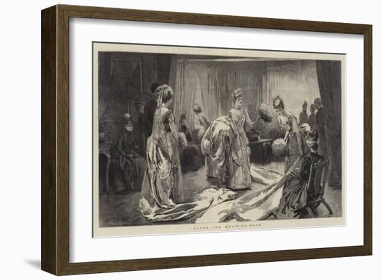 After the Drawing-Room-Arthur Hopkins-Framed Giclee Print