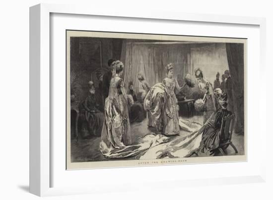 After the Drawing-Room-Arthur Hopkins-Framed Giclee Print