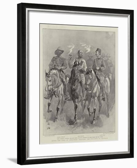 After the Fall of Omdurman, Enjoying the Delights of Freedom-John Charlton-Framed Giclee Print