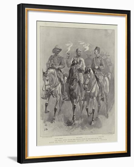 After the Fall of Omdurman, Enjoying the Delights of Freedom-John Charlton-Framed Giclee Print