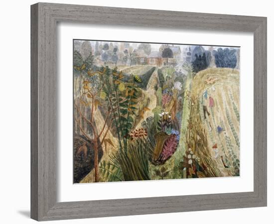 After the Hay Was Cut, 1998-Ian Bliss-Framed Giclee Print