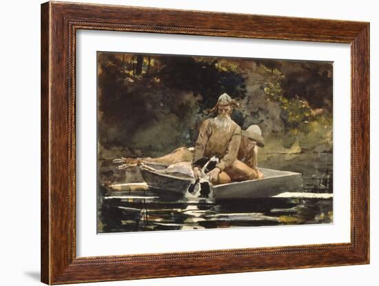 After the Hunt, 1892-Winslow Homer-Framed Giclee Print