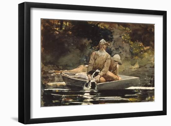 After the Hunt, 1892-Winslow Homer-Framed Giclee Print