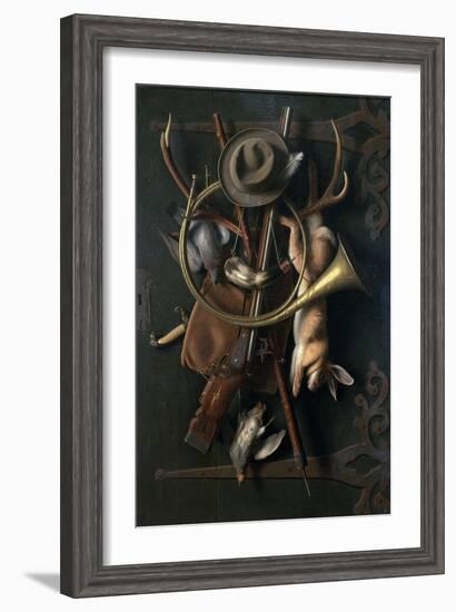 After the Hunt (3rd Version), 1884-William Michael Harnett-Framed Giclee Print