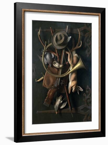 After the Hunt (3rd Version), 1884-William Michael Harnett-Framed Giclee Print