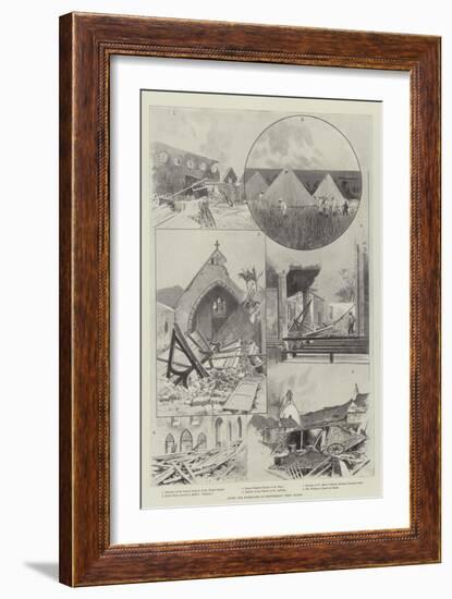 After the Hurricane at Montserrat, West Indies-null-Framed Giclee Print